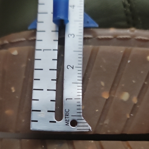 Spring Step Olive Green Leather Flats - Picture 9 of 11